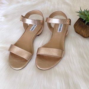 Steve Madden | Rose Gold Low Heel Ireene Sandal